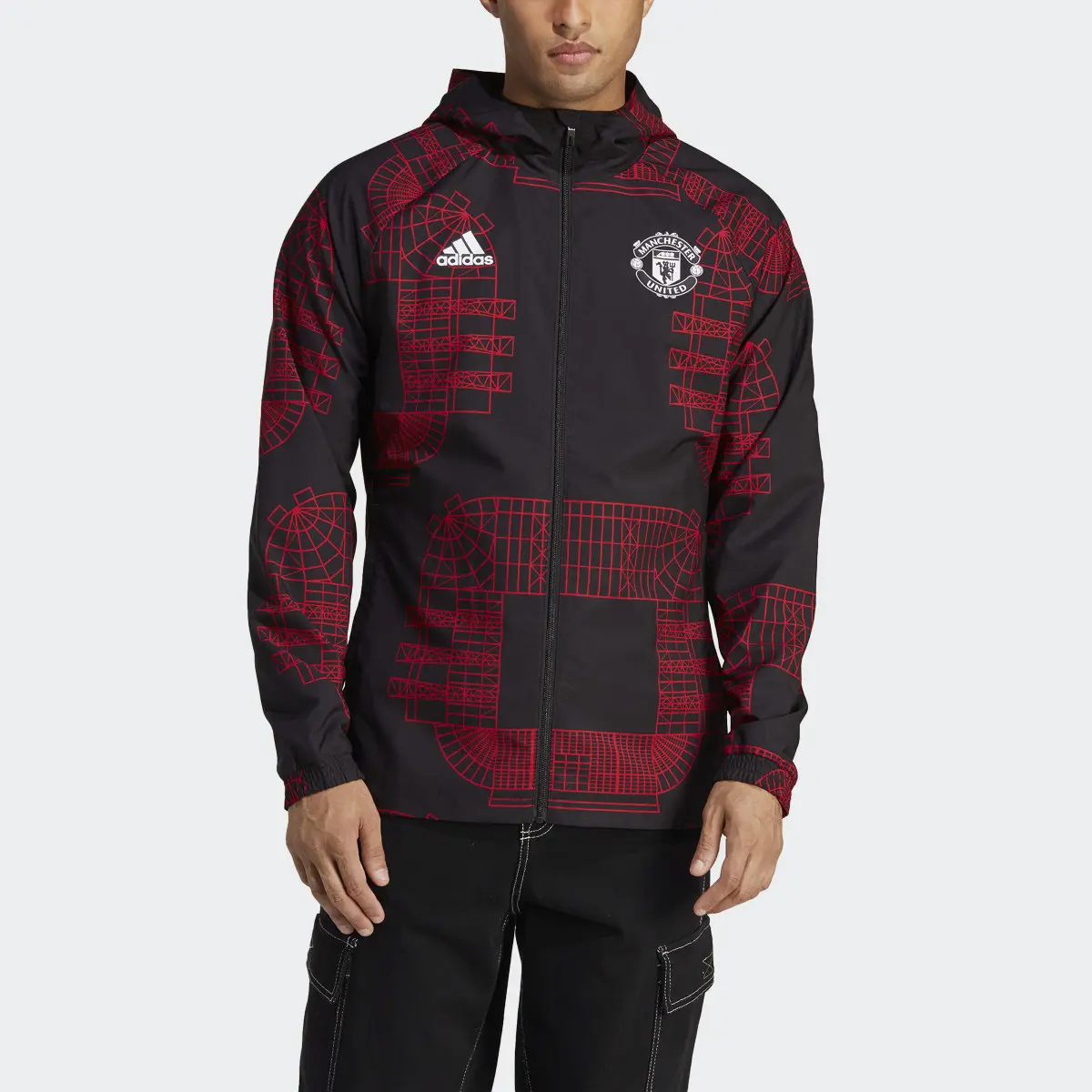 Adidas Manchester United Windbreaker. 1