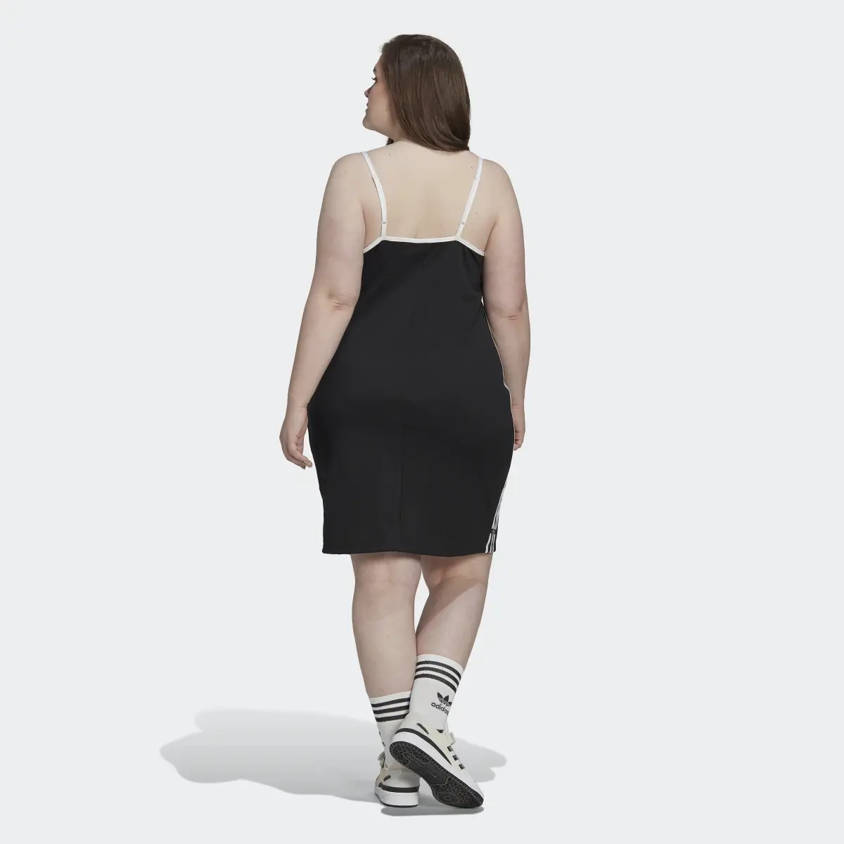 Adidas Always Original Laced Strap Dress (Plus Size). 3