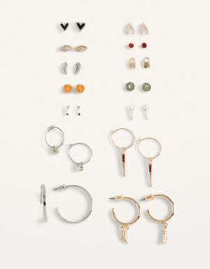 Earrings Variety 14-Pack for Women multi