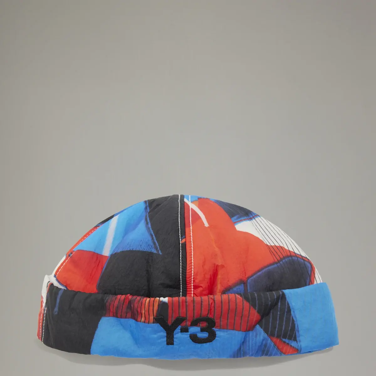 Adidas Y-3 Allover-Print Beanie. 1