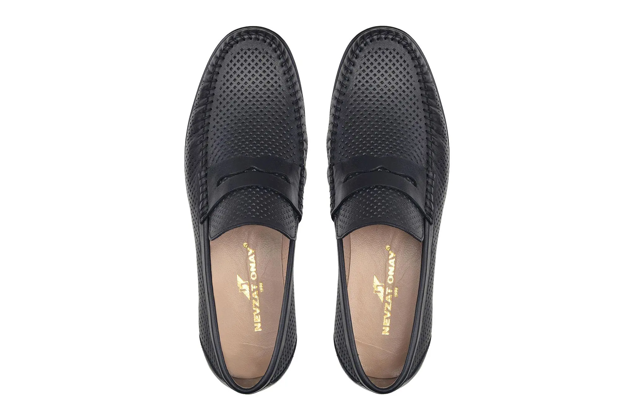 Nevzat Onay Siyah Yazlık Loafer Erkek Ayakkabı -32051-. 3