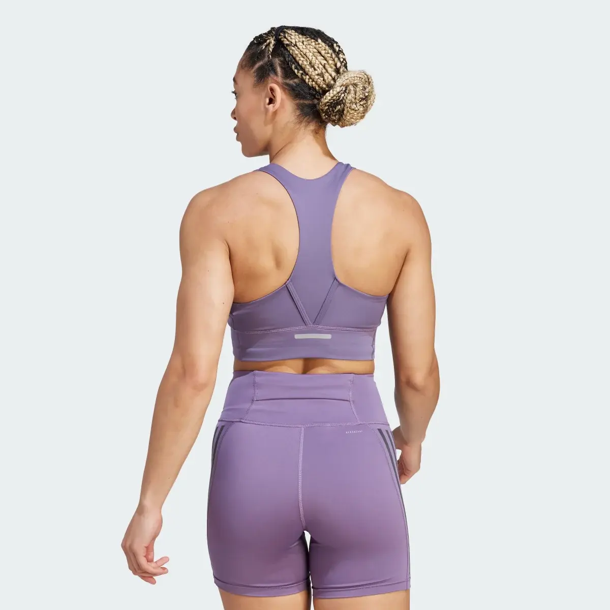 Adidas Run Pocket Medium-Support Bra. 3