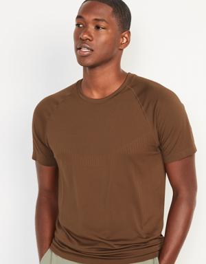 Old Navy Go-Fresh Odor-Control Seamless Performance T-Shirt brown