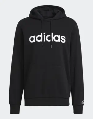 Essentials French Terry Linear Logo Hoodie
