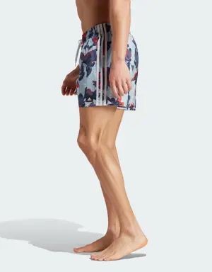 Floral CLX Short-Length Shorts