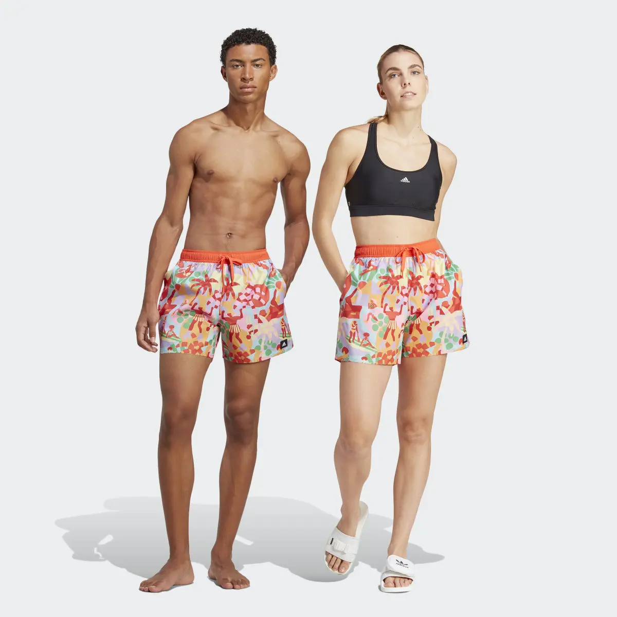 Adidas x Farm Swim Shorts (Gender Neutral). 1