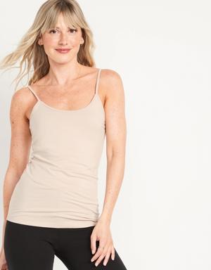 First-Layer Cami Tank Top white
