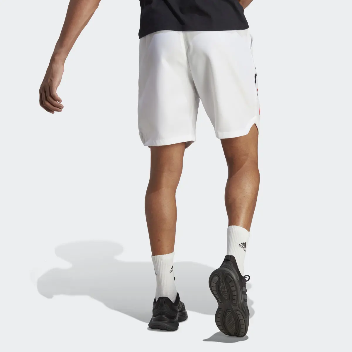 Adidas Colourblock Woven Shorts. 2