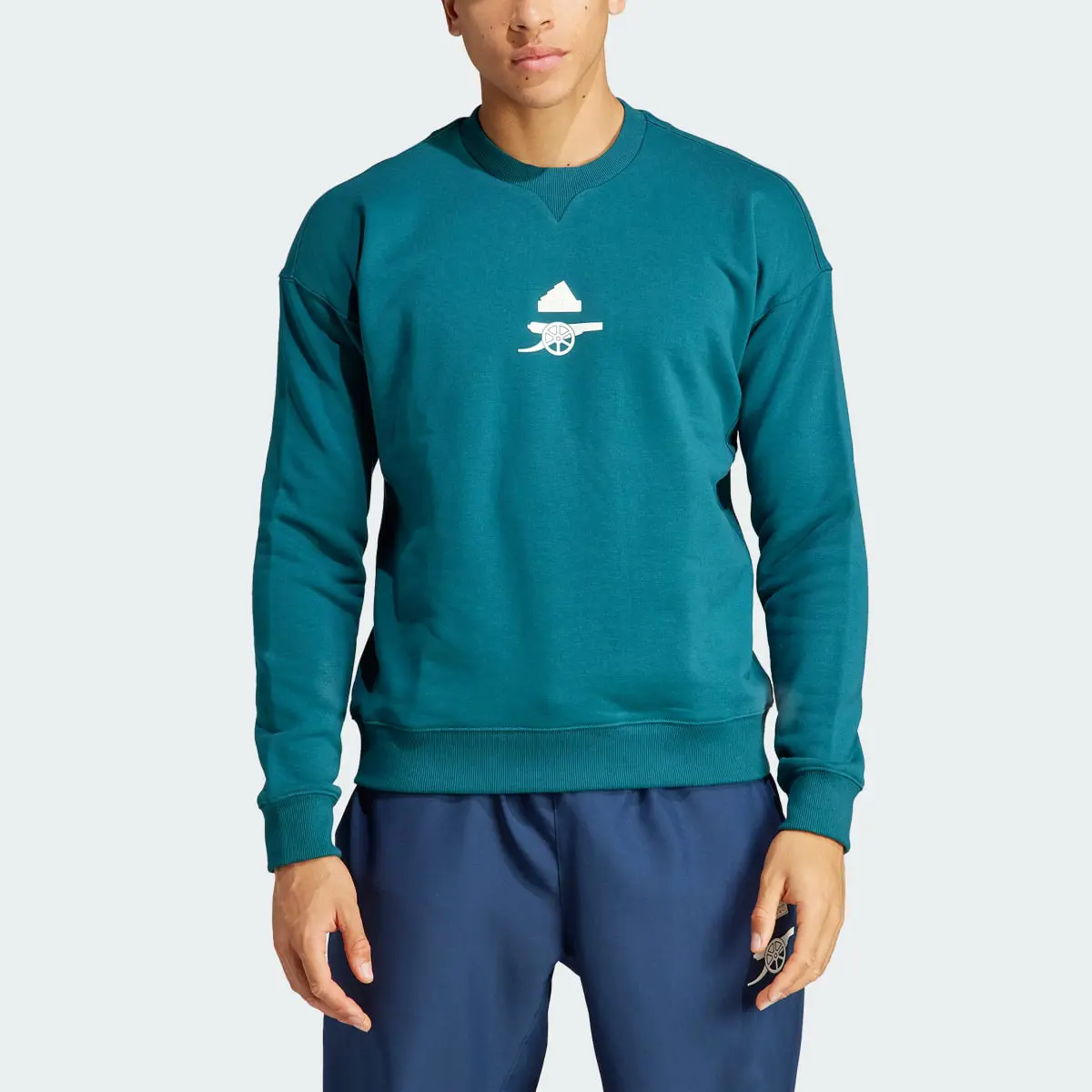 Adidas Arsenal LFSTLR Heavy Cotton Sweatshirt. 1