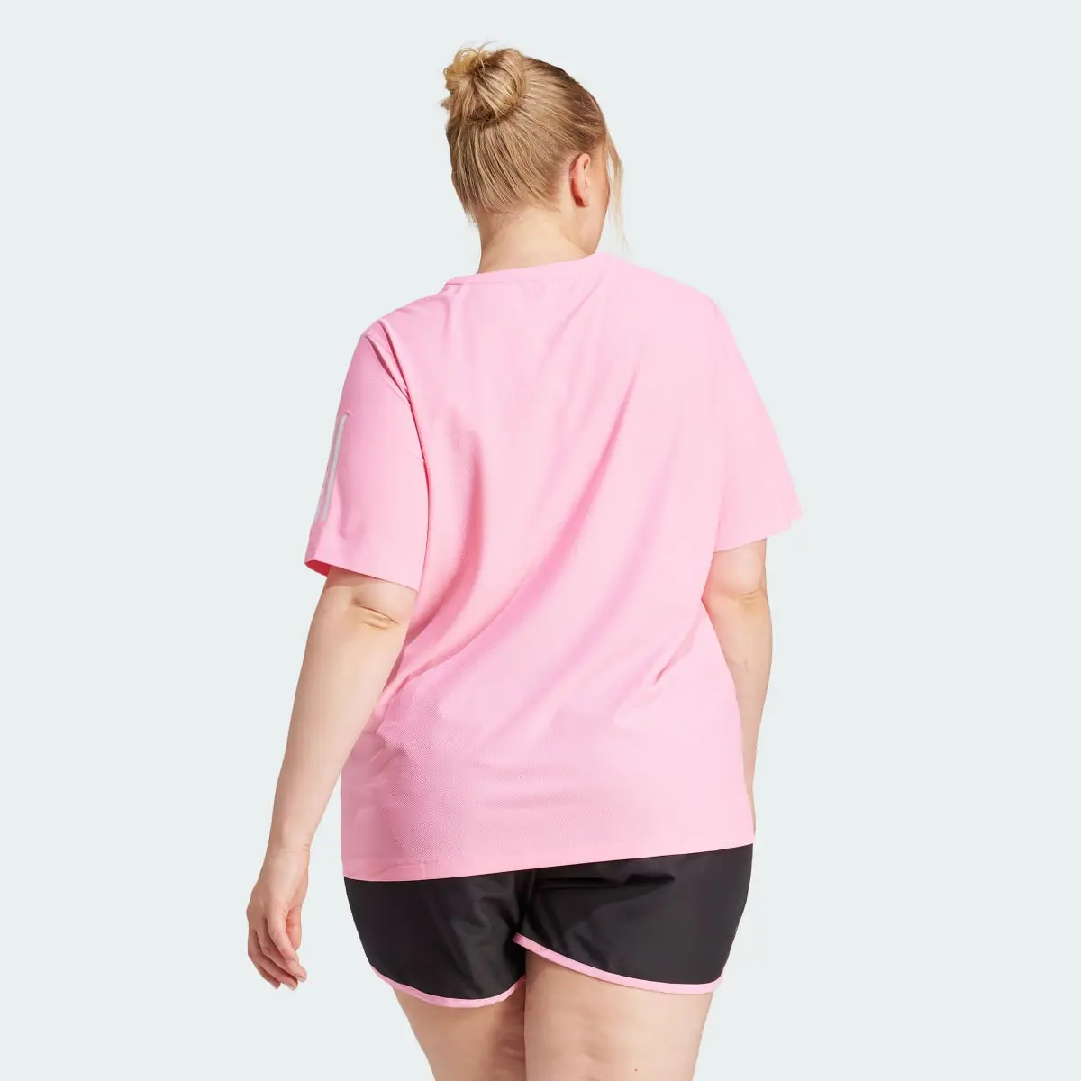 Adidas T-shirt Own The Run (Plus Size). 3