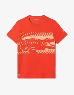 T-shirt homme Lacoste Tennis x Novak Djokovic en jersey