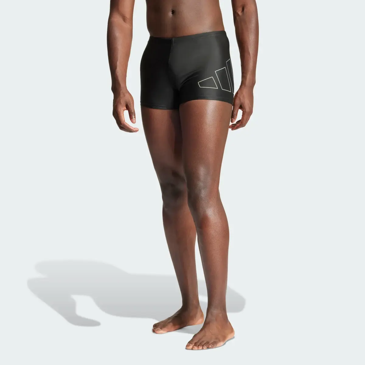 Adidas Boxer de natation Big Bars. 1