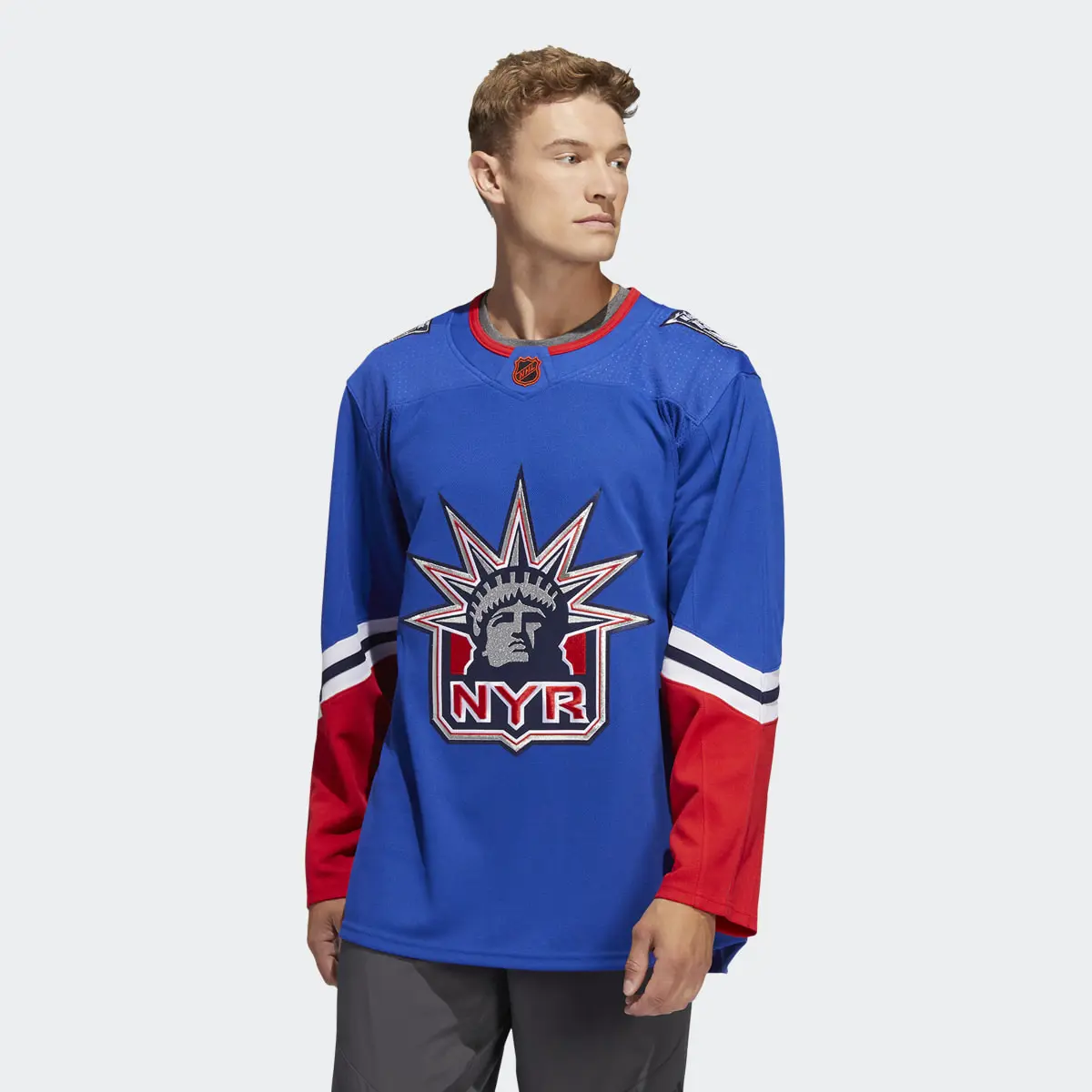 Adidas Rangers Authentic Reverse Retro Wordmark Jersey. 2