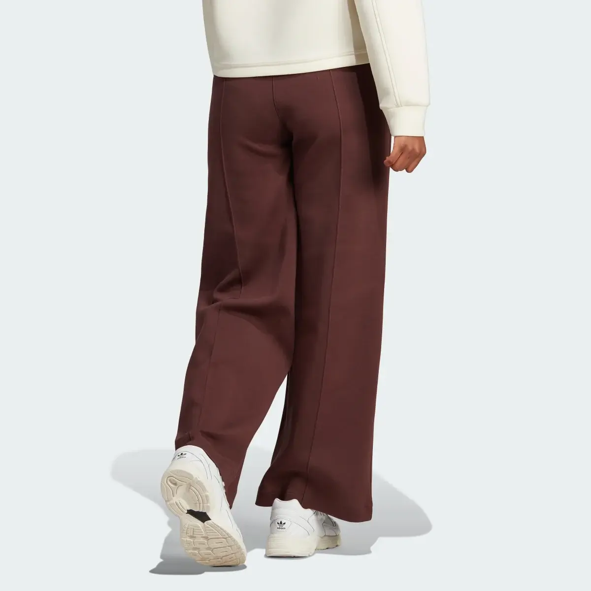 Adidas Pantalon plissé à jambes larges Premium Essentials. 2