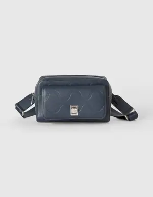 dark blue crossbody bag