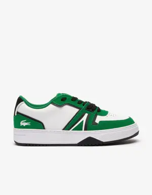 Lacoste Men’s L001 Coated Leather Trainers