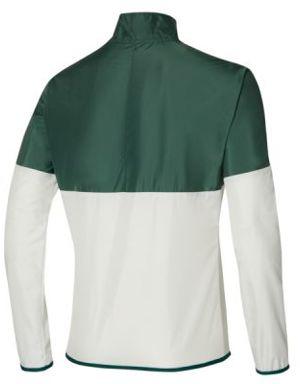 Printed Jacket Erkek Yağmurluk Yeşil/Beyaz