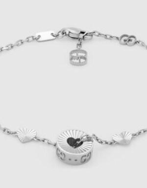 Icon 18k heart bracelet