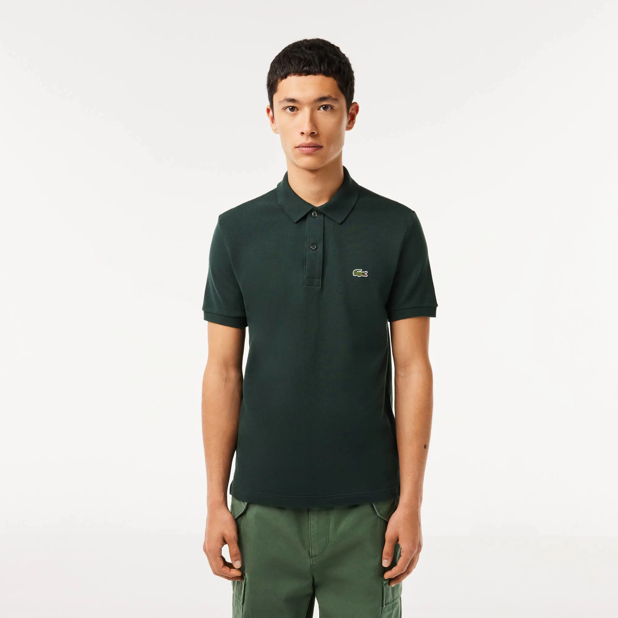 Lacoste Original L.12.12 Slim Fit Poloshirt. 1