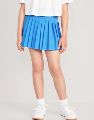 Old Navy High-Waisted Pleated Performance Skort for Girls blue