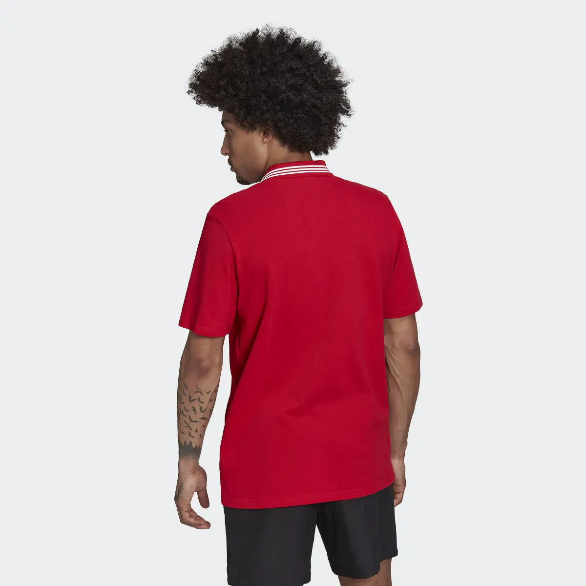 Adidas Arsenal 3-Stripes Polo Shirt. 3