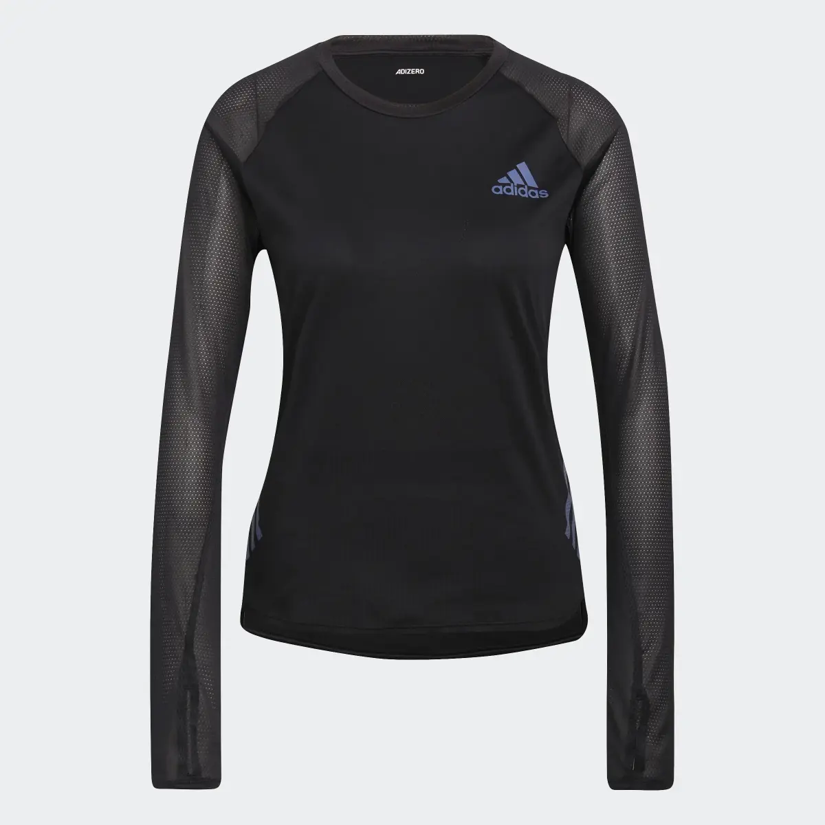 Adidas Parley Adizero Long Sleeve Running Tee. 1