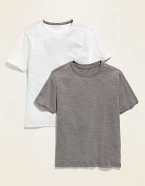 Old Navy Softest Crew-Neck T-Shirt 2-Pack For Boys multi