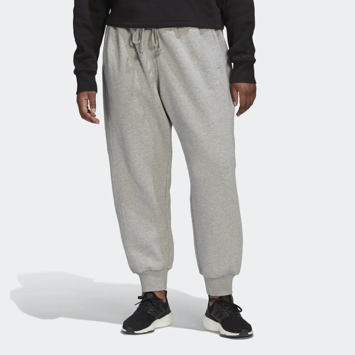 Adidas ALL SZN Fleece Pants (Plus Size). 1