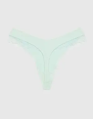 Ultrasoft Modal High Leg Thong Panty