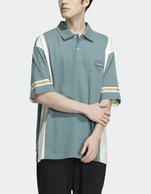 Modern Collegiate Short Sleeve Polo Shirt