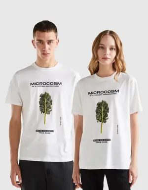 t-shirt in pure organic cotton