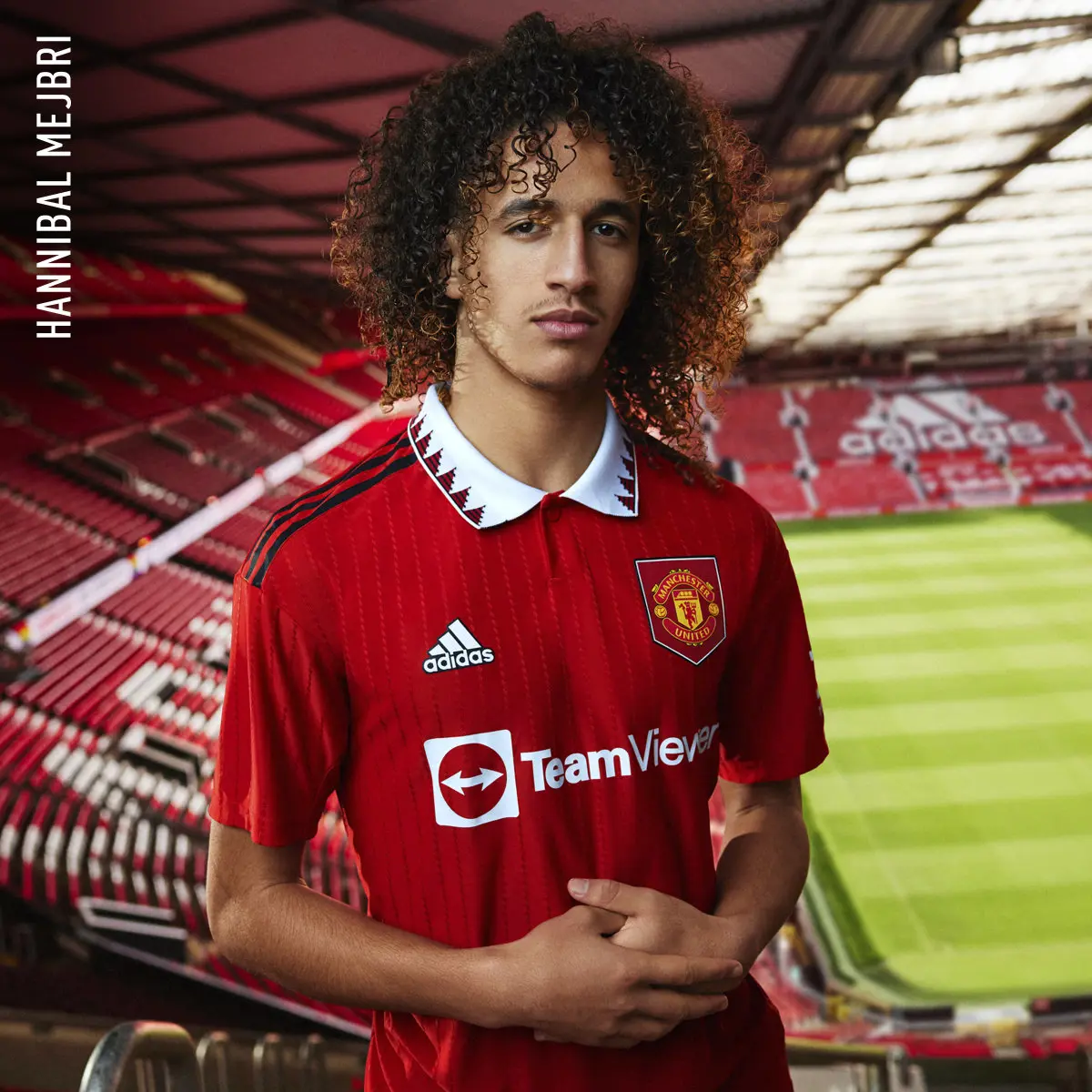 Adidas Jersey Oficial Uniforme Local Manchester United 22/23. 3