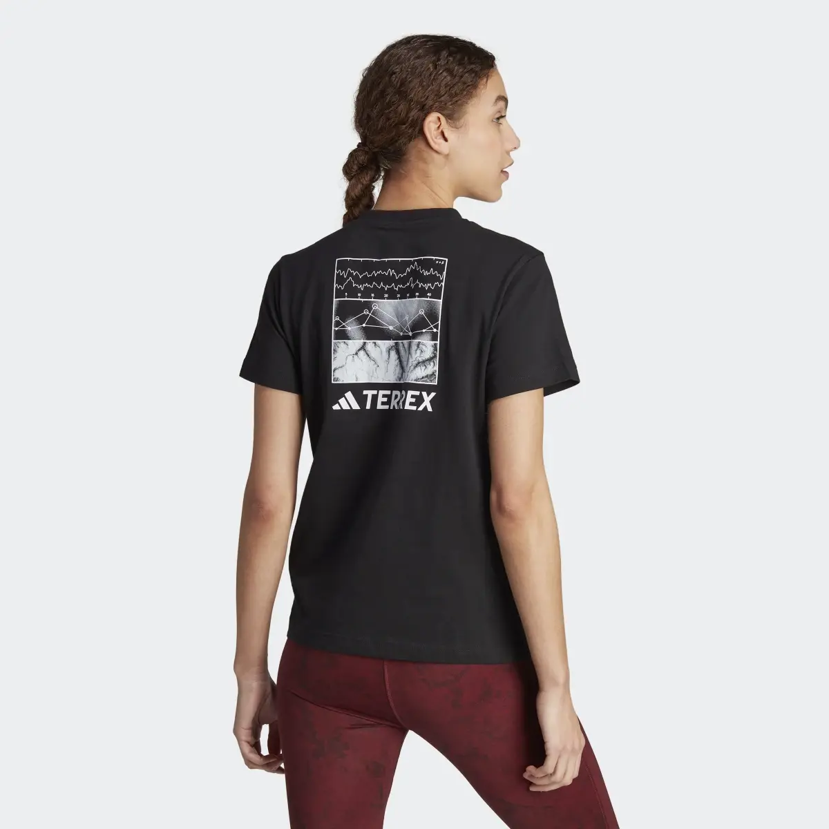 Adidas T-shirt Terrex Graphic Altitude. 3