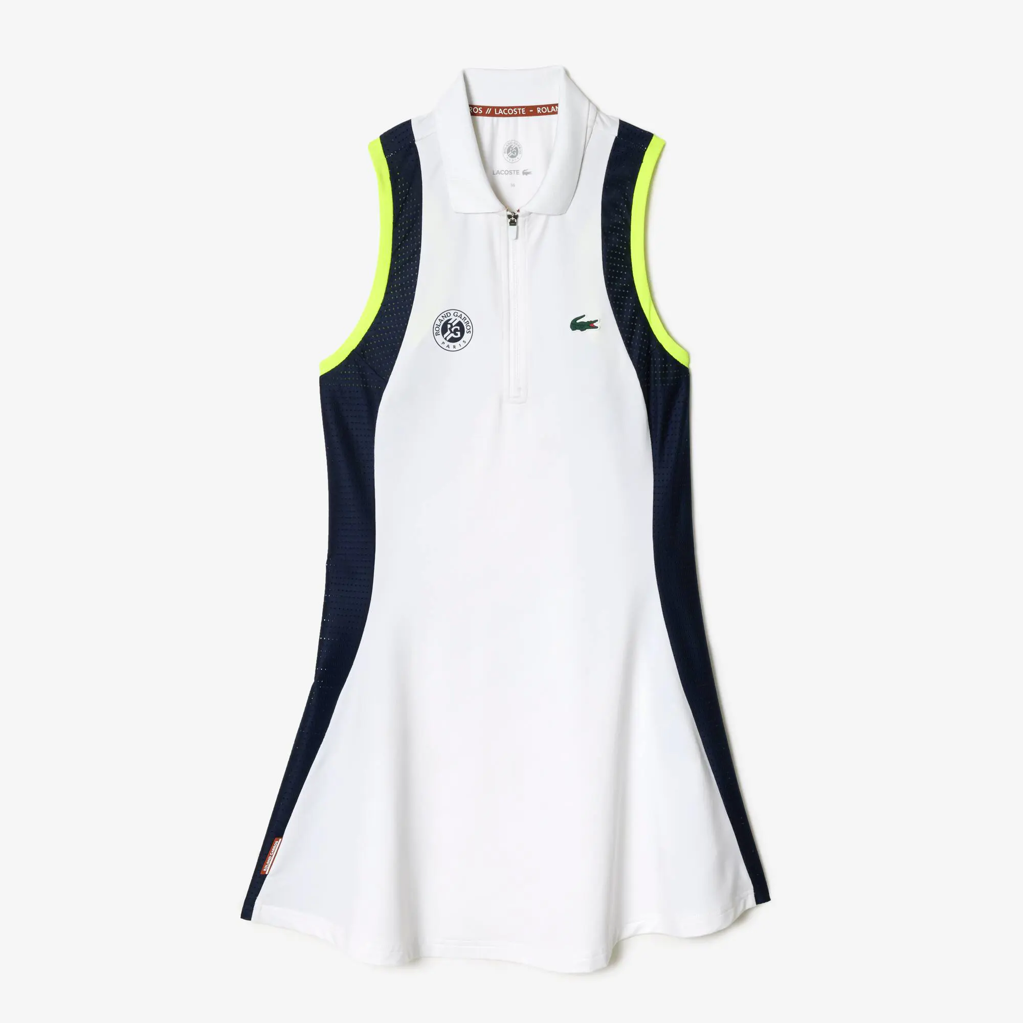 Lacoste Vestido sem mangas Lacoste Sport Roland Garros Edition para Mulher. 2