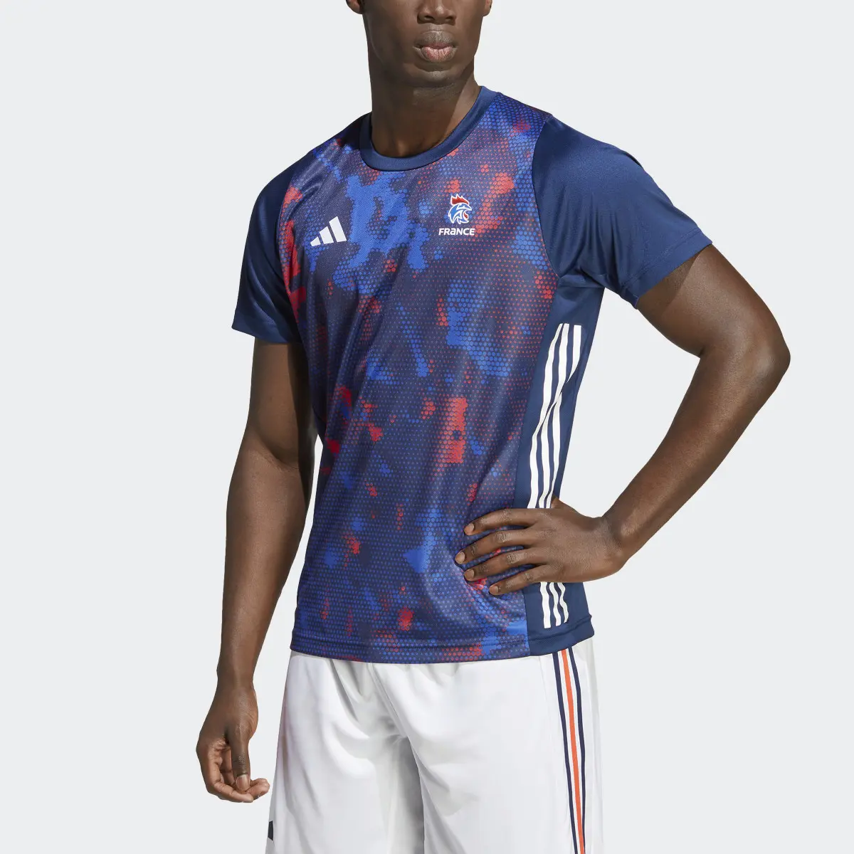 Adidas T-shirt da pallamano France. 1