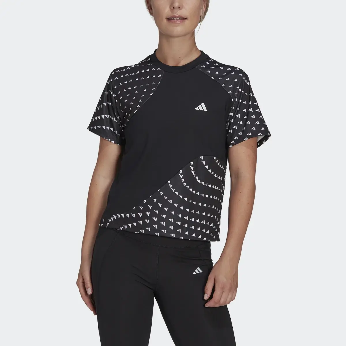 Adidas T-shirt Run It Brand Love. 1