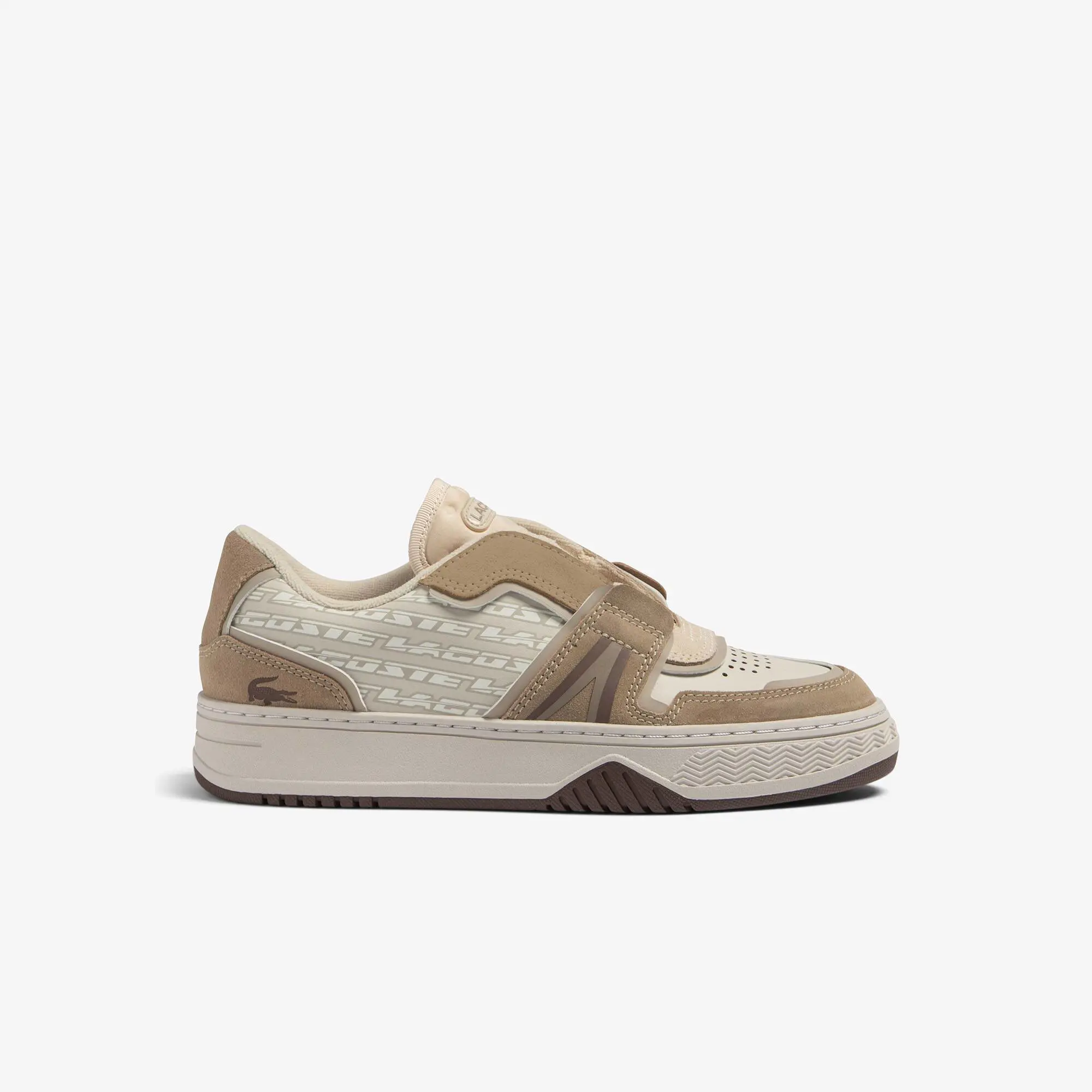 Lacoste Women's Lacoste L001 Crafted Textile Tonal Trainers. 1