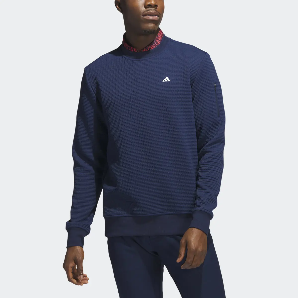 Adidas Ultimate365 Tour COLD.RDY Crewneck Pullover. 1