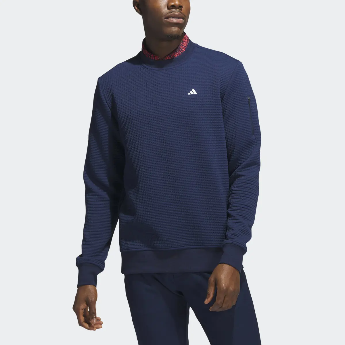 Adidas Ultimate365 Tour COLD.RDY Crewneck Sweatshirt. 1