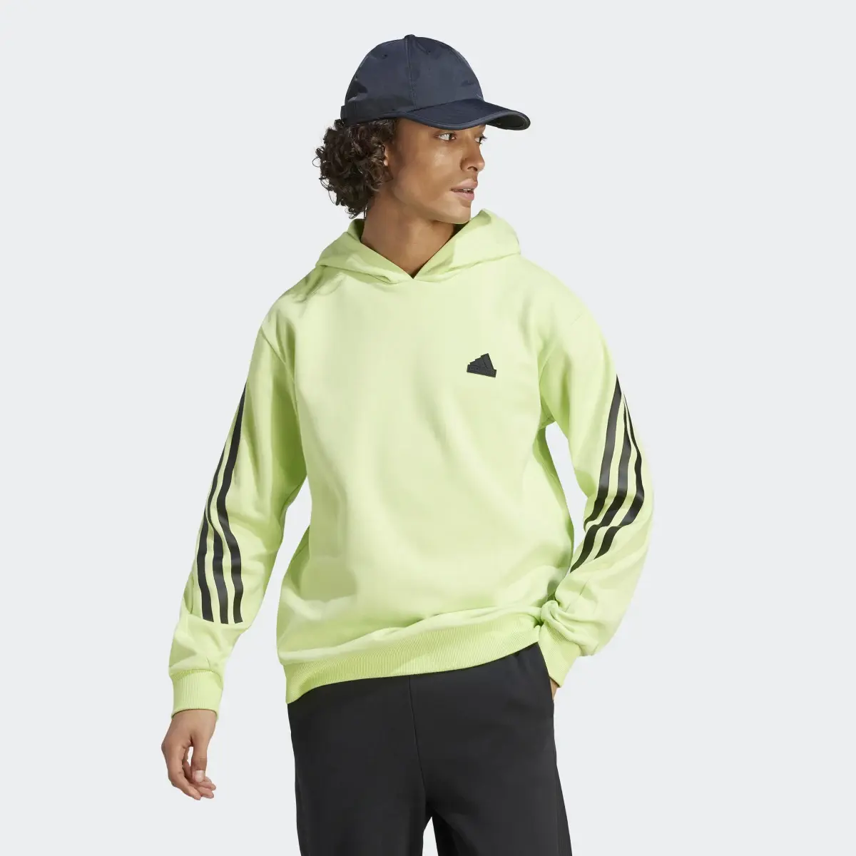 Adidas Future Icons 3-Stripes Hoodie. 2