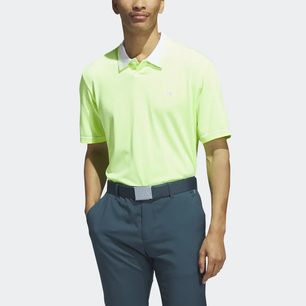 Adidas Ultimate365 Tour PRIMEKNIT Golf Polo Shirt. 1