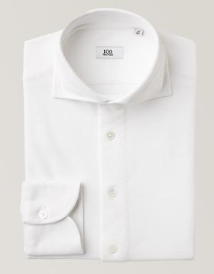 Black Line Contemporary-Fit Jersey Knit Dress Shirt