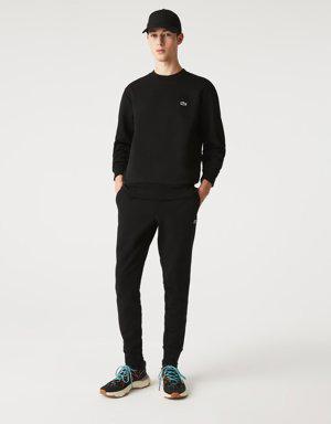 Lacoste Lacoste Erkek Classic Fit Bisiklet Yaka Siyah Sweatshirt. 3 Lacoste Lacoste Erkek Classic Fit Bisiklet Yaka Siyah Sweatshirt. 3