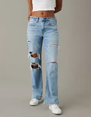Strigid Low-Rise Baggy Straight Jean