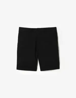 Men's Regular Fit Stretch Organic Cotton Bermuda Shorts