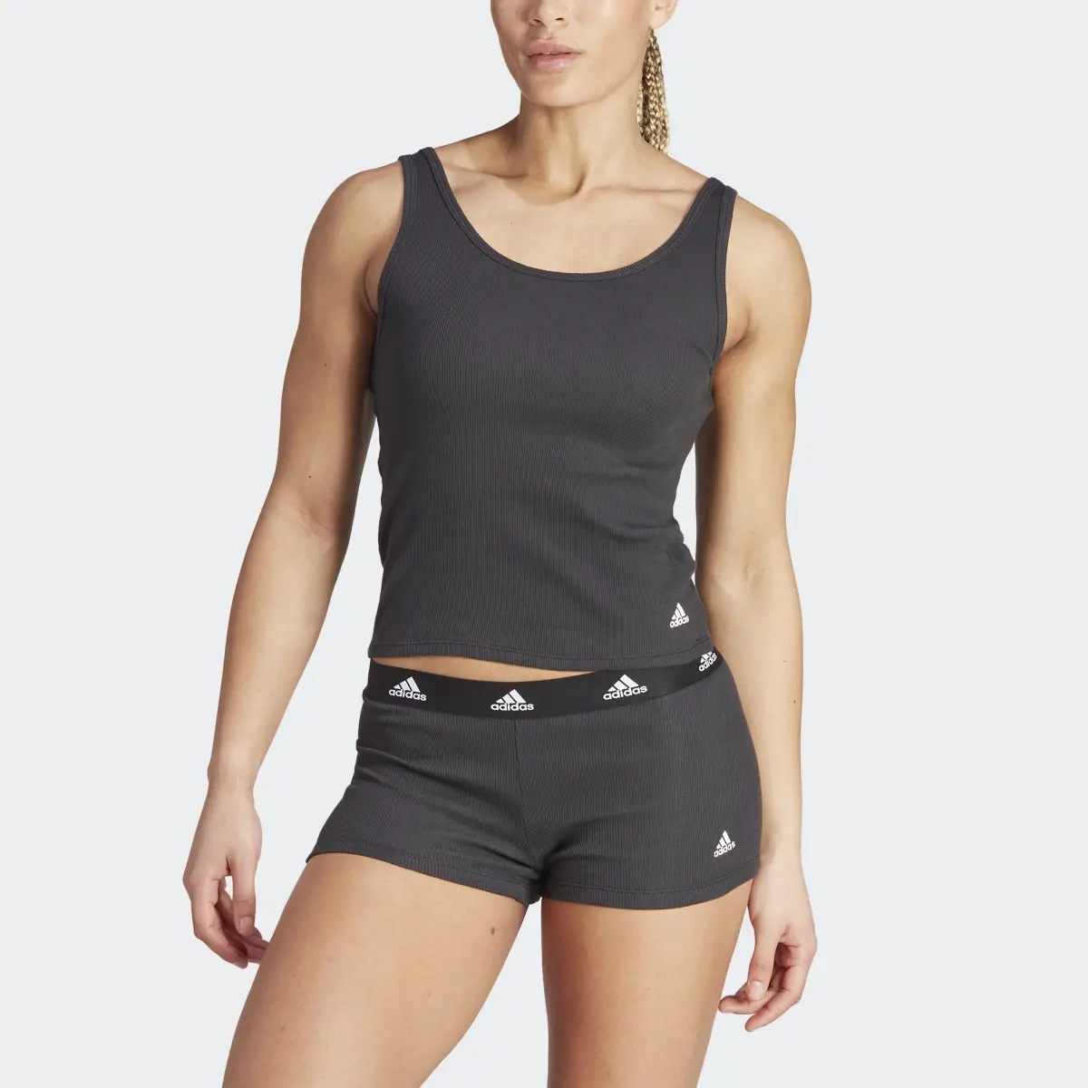 Adidas Active Flex Ribbed Tank Top Underwear. 1