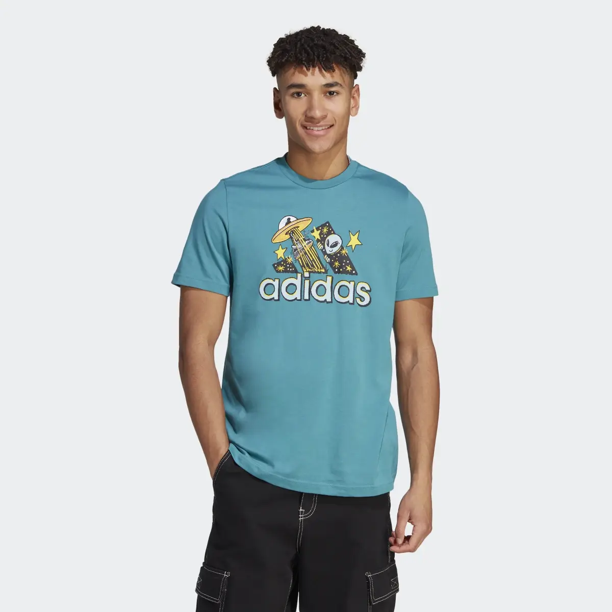 Adidas Playera Sportswear Dream Doodle Fill. 2