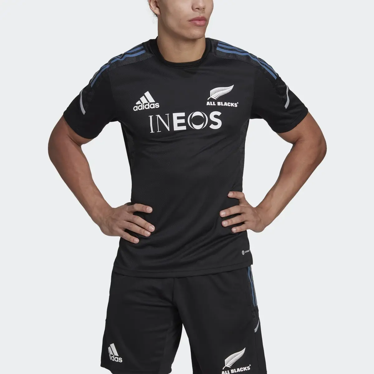 Adidas All Blacks Rugby Performance Tee. 1