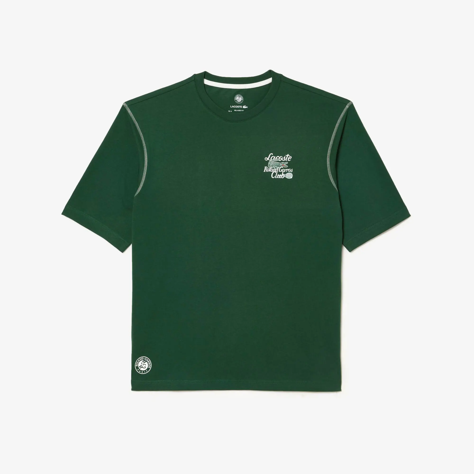 Lacoste Camiseta de hombre Lacoste Sport Roland Garros Edition en tejido de punto grueso. 2