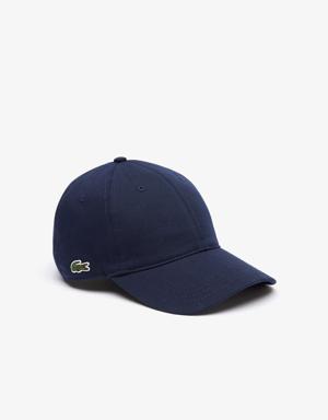 Unisex Organik Pamuk Lacivert Şapka